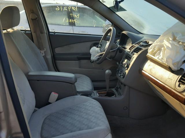 1G1ZT54875F215335 - 2005 CHEVROLET MALIBU LS 棕色 照片 5