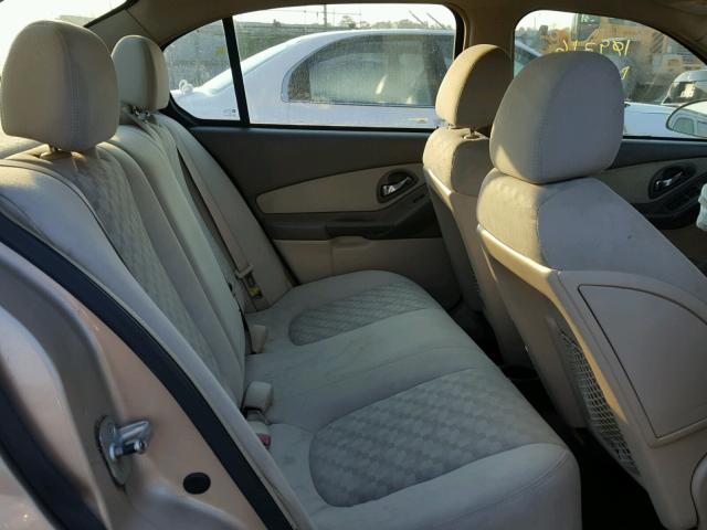 1G1ZT54875F215335 - 2005 CHEVROLET MALIBU LS 棕色 照片 6