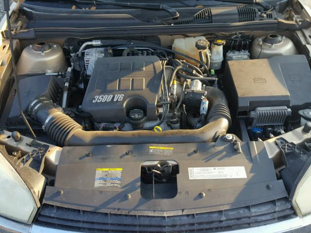 1G1ZT54875F215335 - 2005 CHEVROLET MALIBU LS TAN photo 7