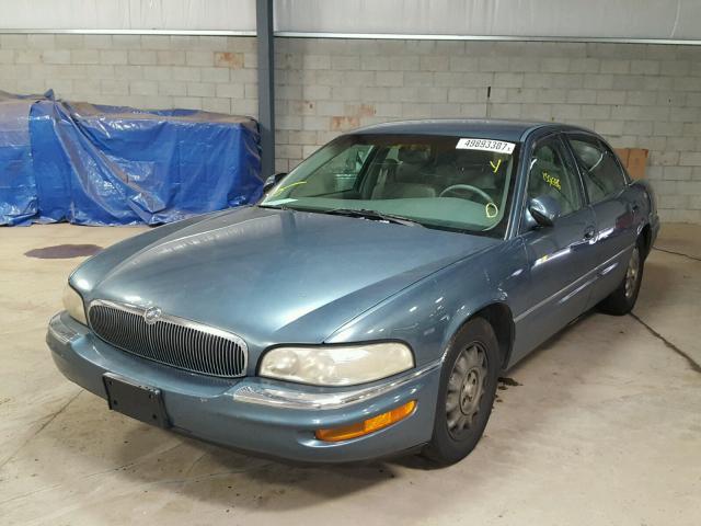 1G4CU5210Y4169889 - 2000 BUICK PARK AVENU BLUE photo 2