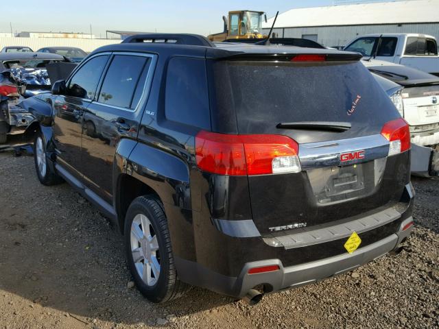 2GKFLSE36D6236380 - 2013 GMC TERRAIN SL BLACK photo 3