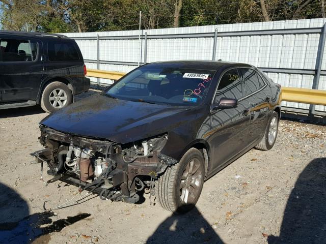 1G11C5SL6FF185489 - 2015 CHEVROLET MALIBU 1LT BROWN photo 2