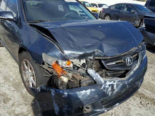 JH4CL96874C018942 - 2004 ACURA TSX GRAY photo 9