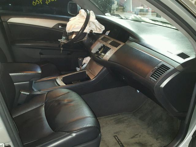 4T1BK36B55U028370 - 2005 TOYOTA AVALON XL SILVER photo 5