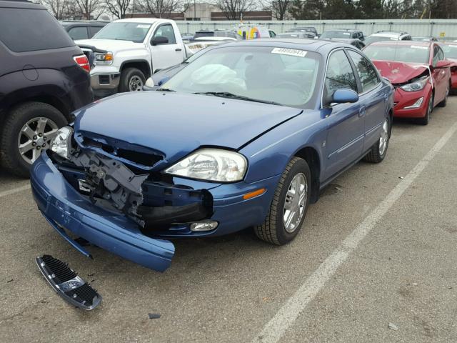 1MEHM55S82A612649 - 2002 MERCURY SABLE LS P BLUE photo 2