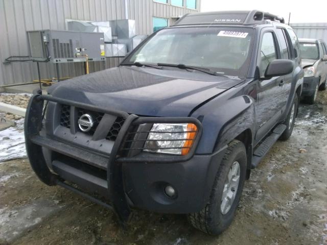 5N1AN08W26C546008 - 2006 NISSAN XTERRA OFF BLUE photo 2