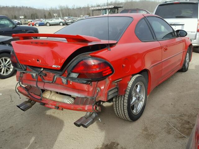 1G2NV12EX5M117045 - 2005 PONTIAC GRAND AM G RED photo 4