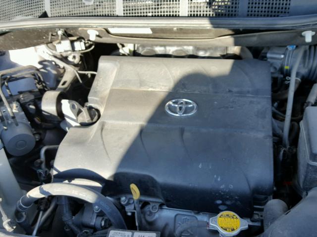 5TDZK3DC4ES405581 - 2014 TOYOTA SIENNA BAS CHARCOAL photo 7