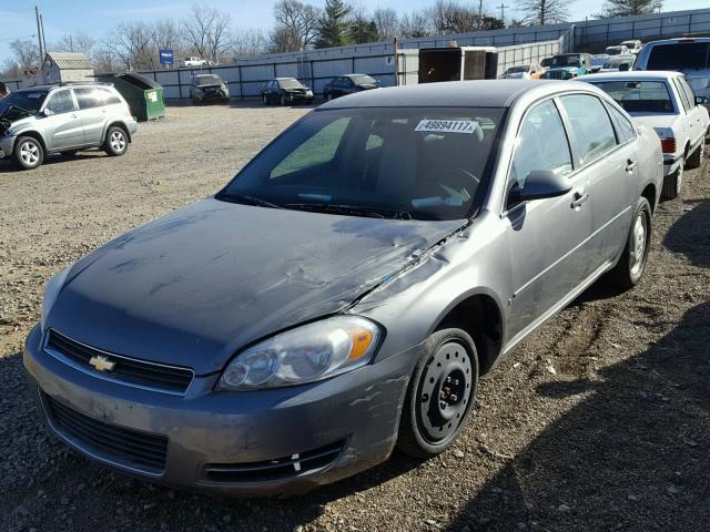 2G1WB58K779108826 - 2007 CHEVROLET IMPALA LS GRAY photo 2