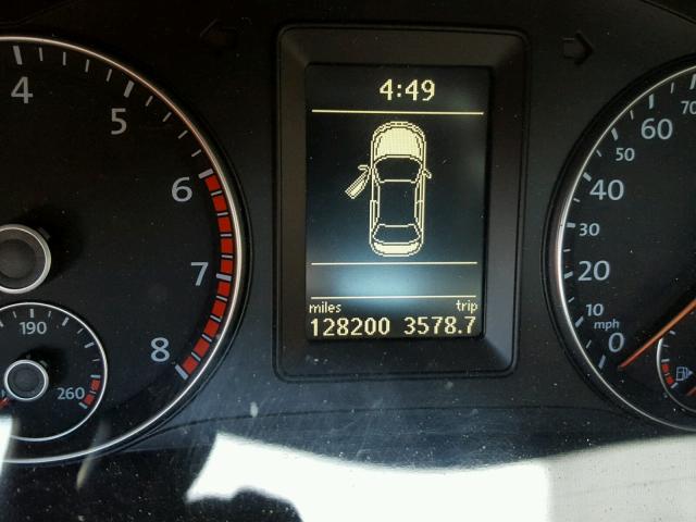 WVWBW7AH4BV002960 - 2011 VOLKSWAGEN EOS KOMFOR RED photo 8