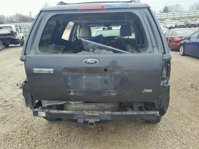 1FMFU16539LA00461 - 2009 FORD EXPEDITION CHARCOAL photo 9