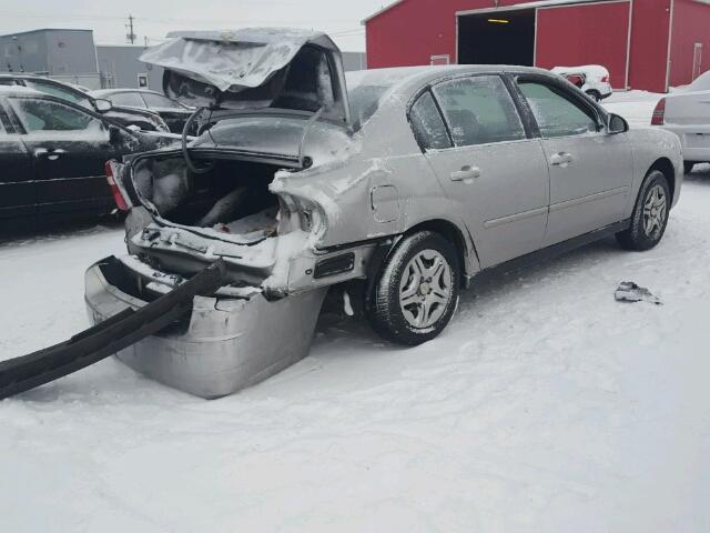 1G1ZS58F47F163984 - 2007 CHEVROLET MALIBU LS SILVER photo 4