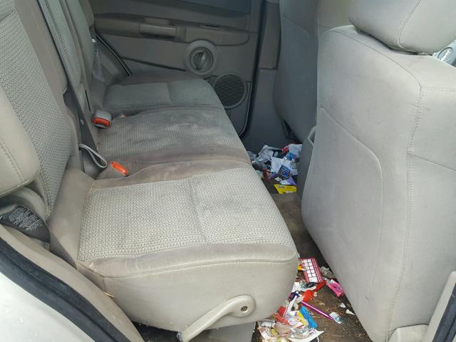 1J8HG48KX8C196754 - 2008 JEEP COMMANDER SILVER photo 6