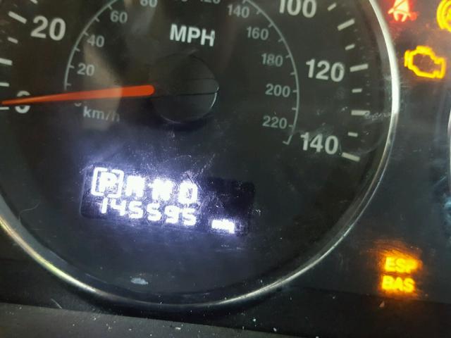 1J8HG48KX8C196754 - 2008 JEEP COMMANDER SILVER photo 8