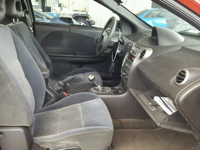 1G8AV15F36Z107275 - 2006 SATURN ION LEVEL RED photo 5