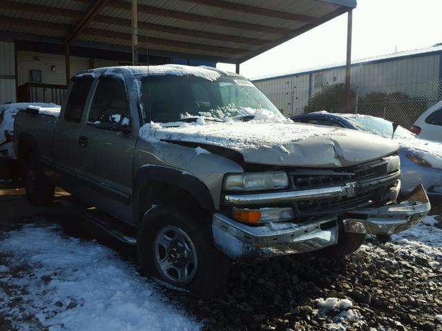 2GCEK19V921158400 - 2002 CHEVROLET SILVERADO GRAY photo 1