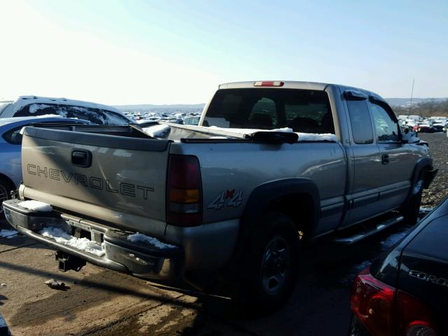 2GCEK19V921158400 - 2002 CHEVROLET SILVERADO GRAY photo 4