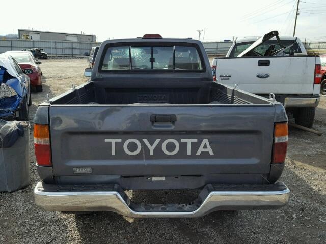 4TARN01P1RZ197690 - 1994 TOYOTA PICKUP 1/2 CHARCOAL photo 6