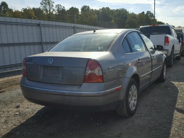 WVWPD63B32P231410 - 2002 VOLKSWAGEN PASSAT GLS GRAY photo 4