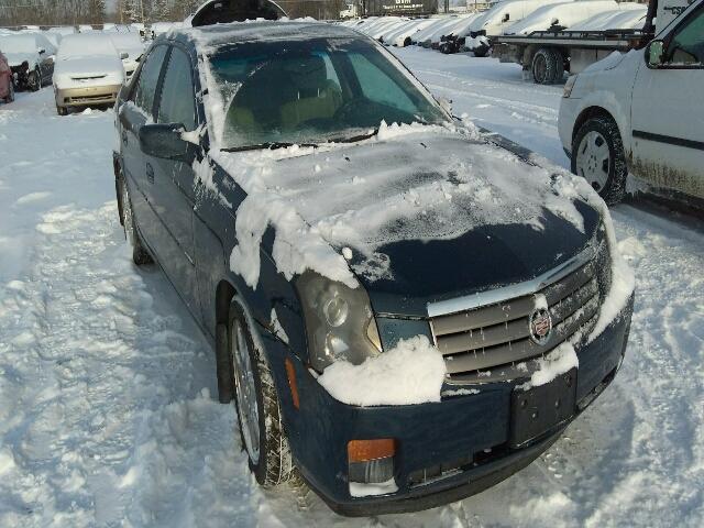 1G6DM57N930112341 - 2003 CADILLAC CTS BLUE photo 1