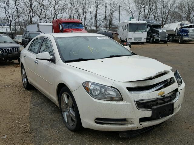 1G1ZC5E02CF351538 - 2012 CHEVROLET MALIBU 1LT WHITE photo 1