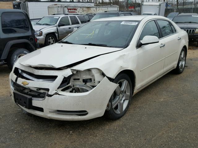 1G1ZC5E02CF351538 - 2012 CHEVROLET MALIBU 1LT WHITE photo 2