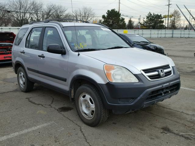 JHLRD78483C010597 - 2003 HONDA CR-V LX SILVER photo 1