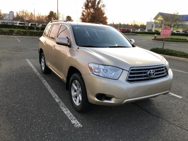 JTEDS41AX82010489 - 2008 TOYOTA HIGHLANDER TAN photo 1