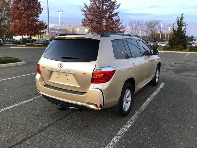 JTEDS41AX82010489 - 2008 TOYOTA HIGHLANDER TAN photo 3