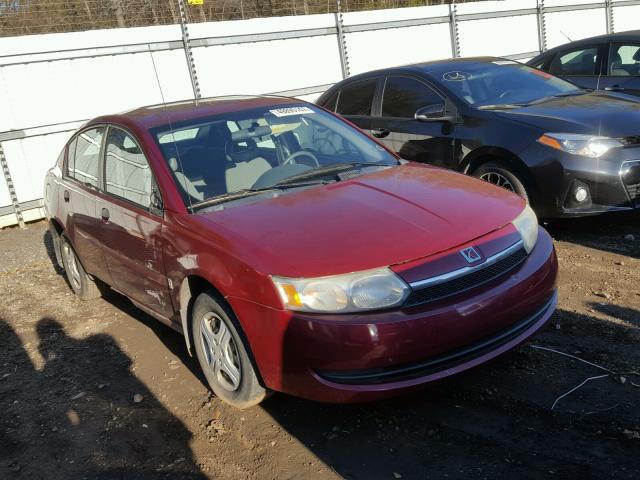 1G8AG52F14Z204266 - 2004 SATURN ION LEVEL RED photo 1