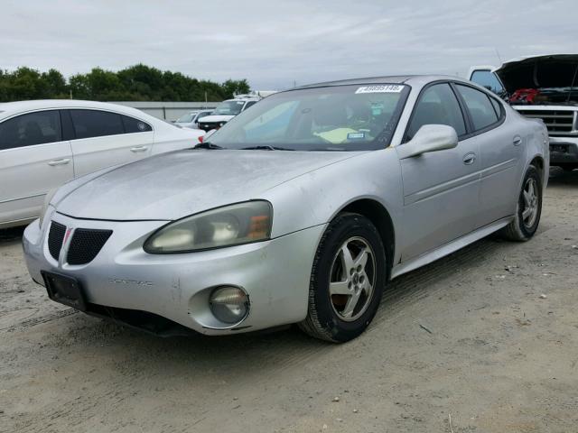 2G2WP522341134260 - 2004 PONTIAC GRAND PRIX SILVER photo 2