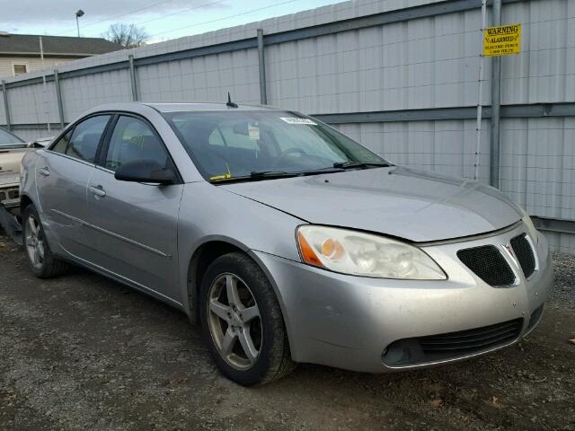 1G2ZG57N384278224 - 2008 PONTIAC G6 BASE SILVER photo 1