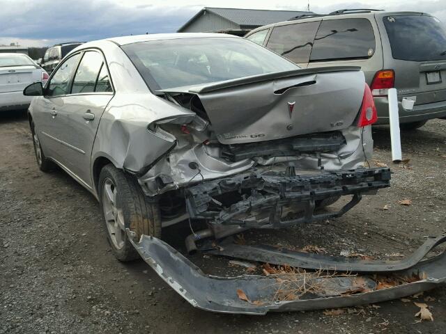 1G2ZG57N384278224 - 2008 PONTIAC G6 BASE SILVER photo 3