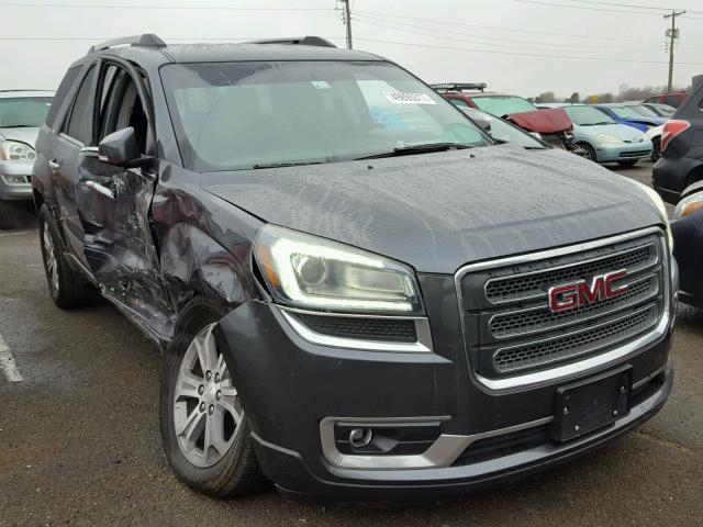 1GKKVRKD5EJ114631 - 2014 GMC ACADIA SLT GRAY photo 1