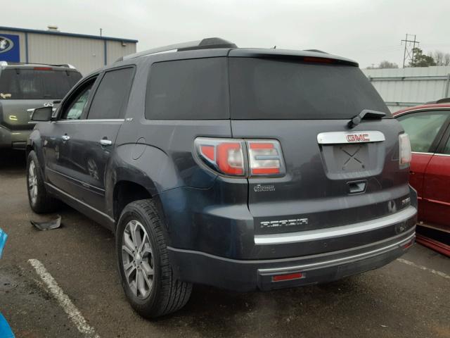 1GKKVRKD5EJ114631 - 2014 GMC ACADIA SLT GRAY photo 3