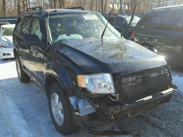 1FMCU93118KB91014 - 2008 FORD ESCAPE XLT BLACK photo 1