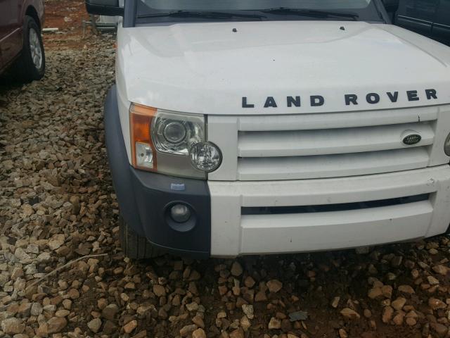 SALAE25415A346484 - 2005 LAND ROVER LR3 SE WHITE photo 9