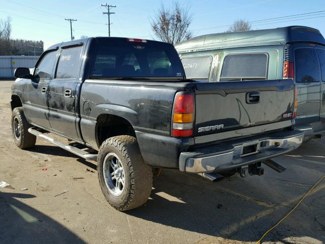 2GTEK13T861180935 - 2006 GMC NEW SIERRA BLACK photo 3