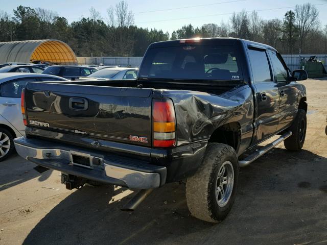 2GTEK13T861180935 - 2006 GMC NEW SIERRA BLACK photo 4