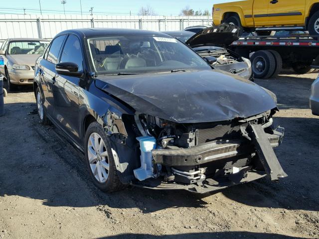 3VWDZ7AJ6BM336952 - 2011 VOLKSWAGEN JETTA SE 黑色 照片 1