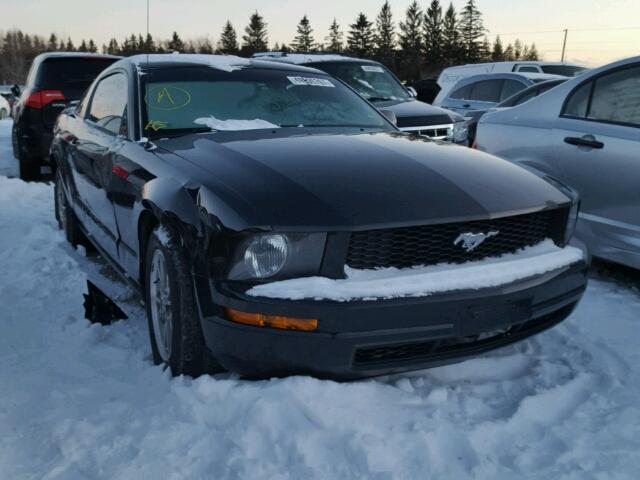 1ZVFT80N455176052 - 2005 FORD MUSTANG BLACK photo 1