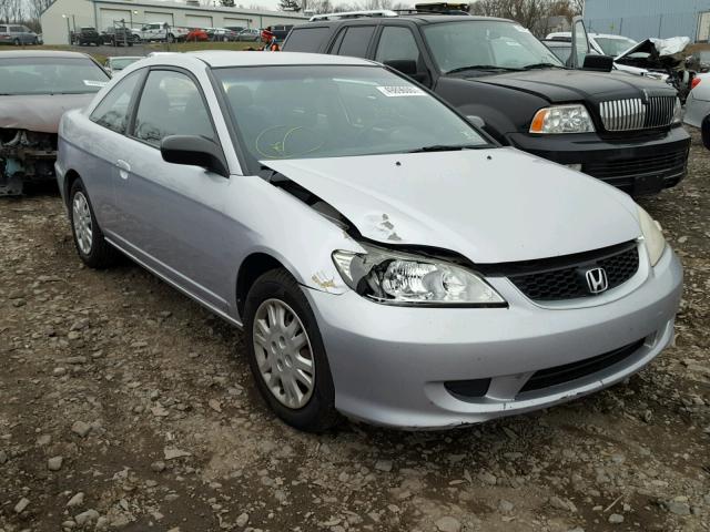 1HGEM21525L078528 - 2005 HONDA CIVIC LX SILVER photo 1