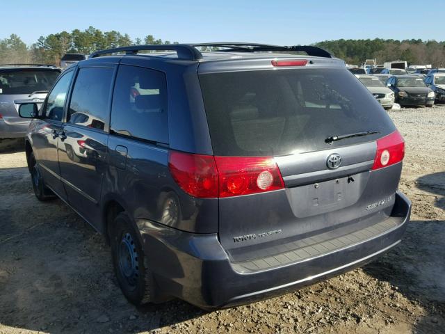 5TDZA23CX6S457152 - 2006 TOYOTA SIENNA CE GRAY photo 3