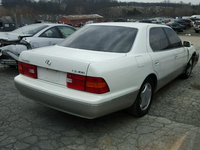 JT8BH28F9Y0173693 - 2000 LEXUS LS 400 WHITE photo 4