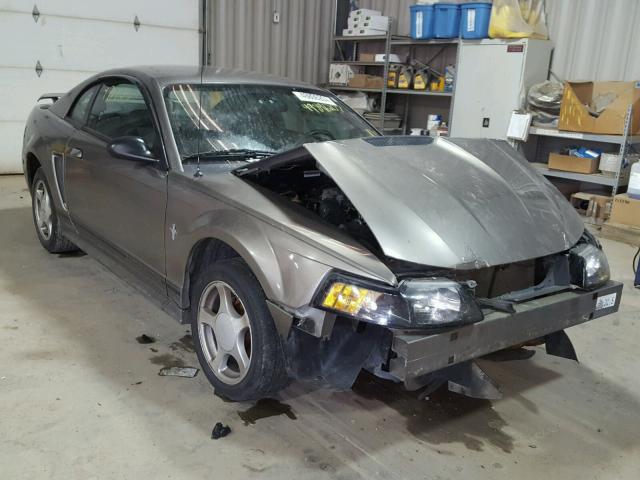 1FAFP40471F224581 - 2001 FORD MUSTANG GRAY photo 1