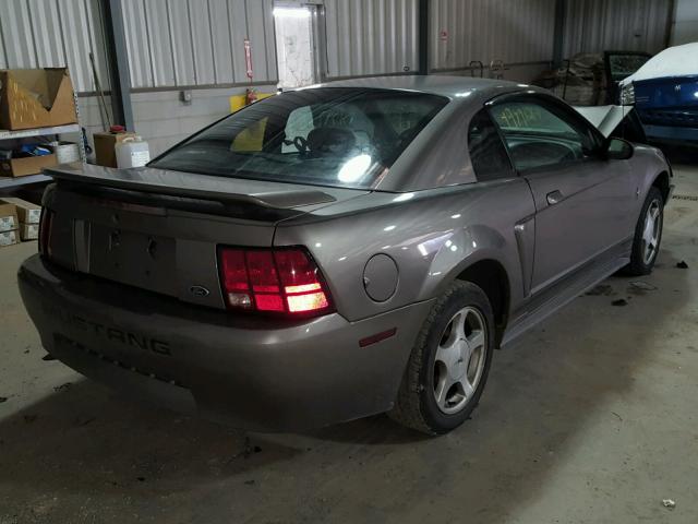 1FAFP40471F224581 - 2001 FORD MUSTANG GRAY photo 4
