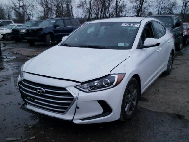 5NPD84LF0JH246343 - 2018 HYUNDAI ELANTRA SE WHITE photo 2