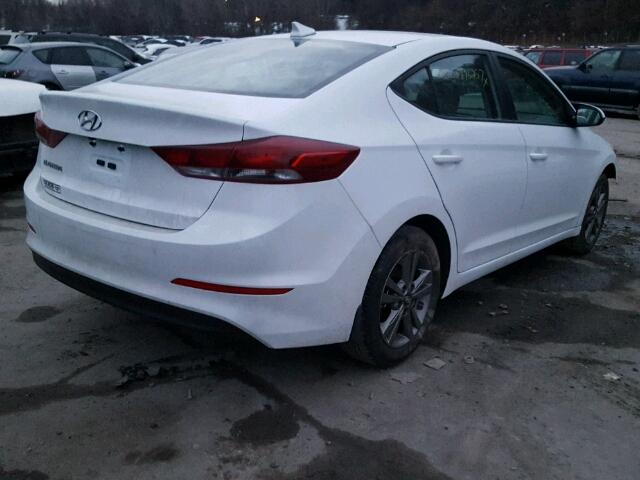 5NPD84LF0JH246343 - 2018 HYUNDAI ELANTRA SE WHITE photo 4