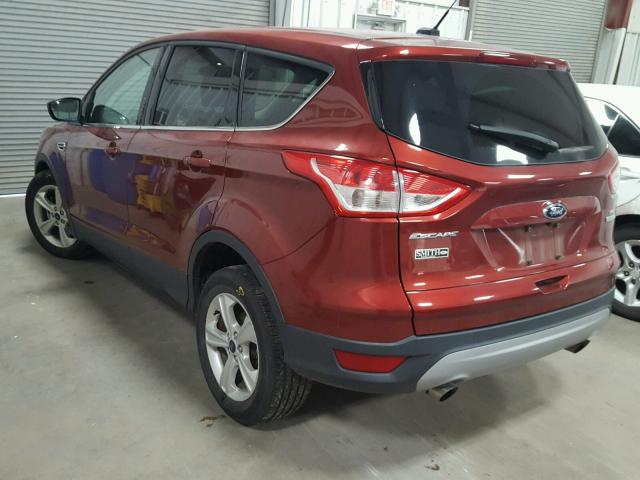 1FMCU0GX9FUA57377 - 2015 FORD ESCAPE SE MAROON photo 3