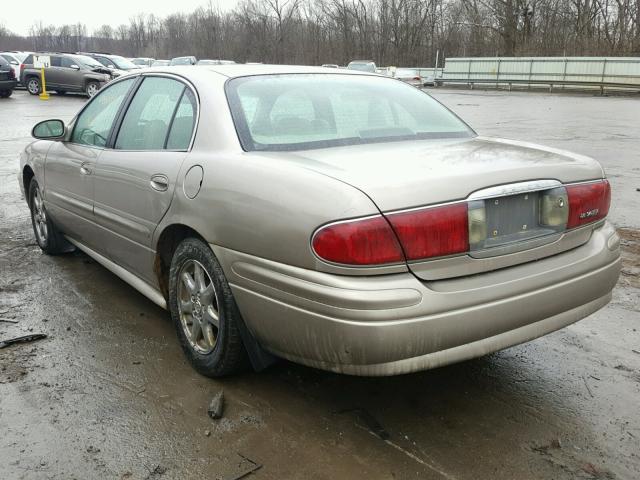 1G4HP52K54U257014 - 2004 BUICK LESABRE CU TAN photo 3